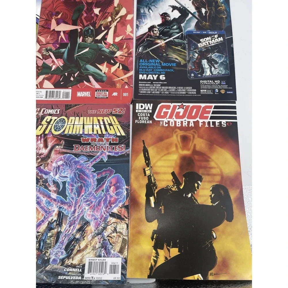 Comic Book Lot Mixed Bundle – Superheroes, Action, Collectible